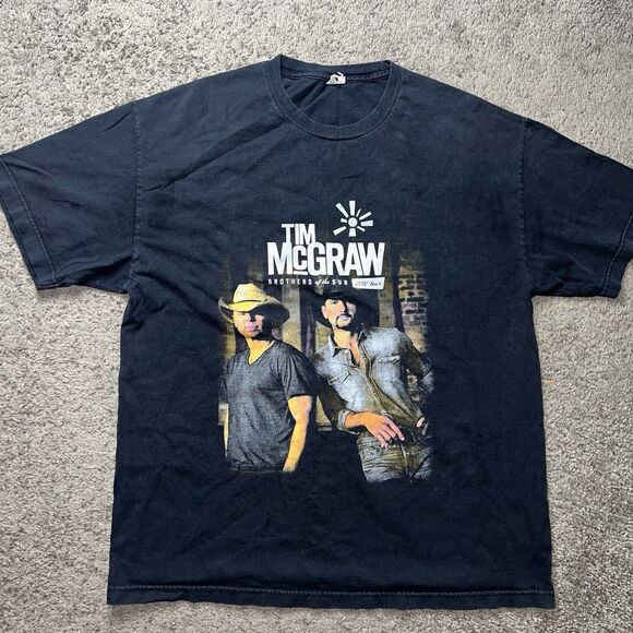Kenny Chesney & Tim McGraw Brothers of the Sun 2012 Tour T-Shirt Size XL - Picture 1 of 7